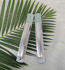 Tay nắm cửa đi- cong (Bạc) DOSICO D-04