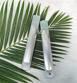 Tay nắm cửa đi- cong khuyết  (Bạc) DOSICO D-04